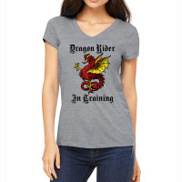 Renaissance Festival Dragon Rider In Training Shirt Women's V-neck T-shirt | Artistshot