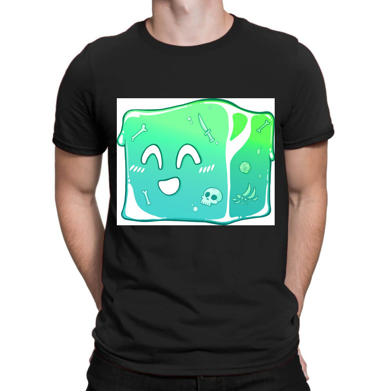 Giggly Gelatinous Cube  - Cute D&d Adventures T-shirt | Artistshot