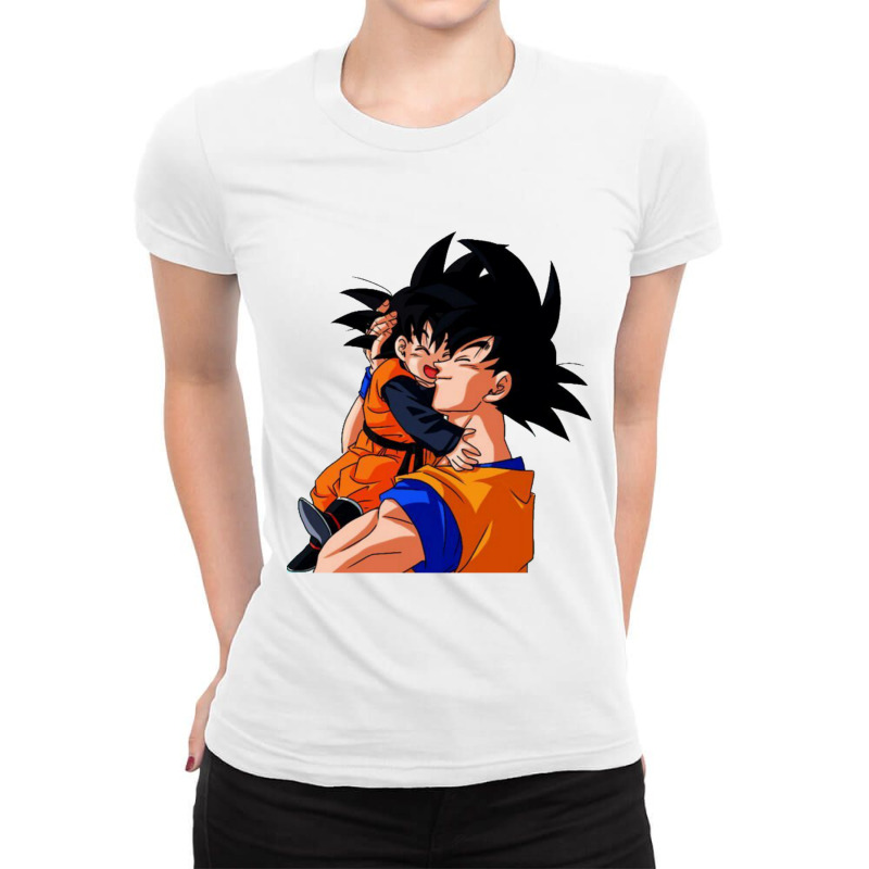 Goku And Goten Ladies Fitted T-Shirt by Ha Thu | Artistshot