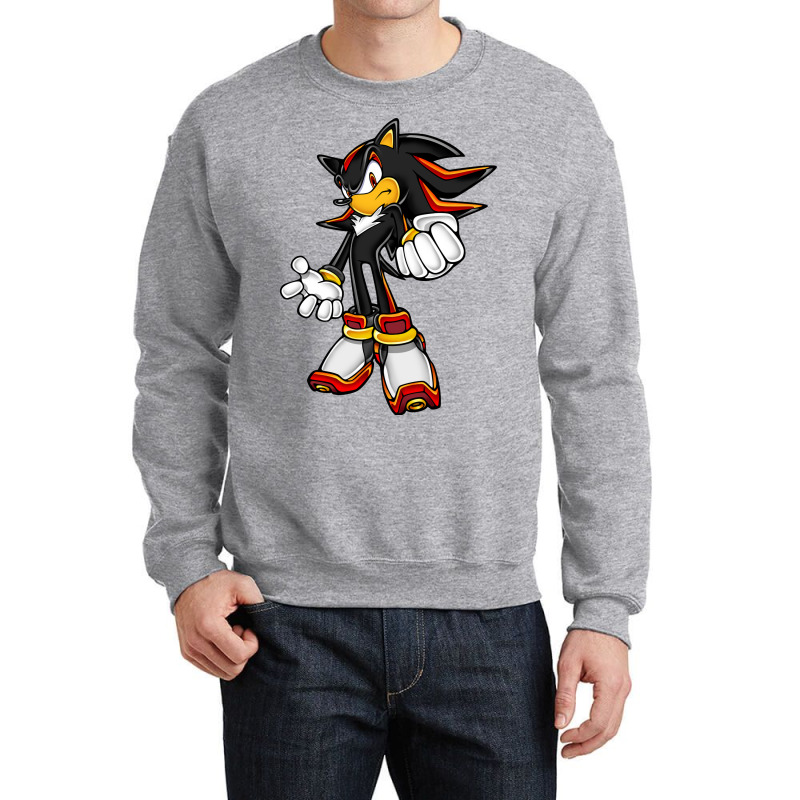 Classic Black Hedgehog Crewneck Sweatshirt | Artistshot