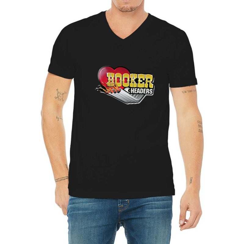 Hooker Headers V-neck Tee | Artistshot