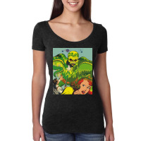 Retro Vintage Robotic Mens My Favorite Women's Triblend Scoop T-shirt | Artistshot