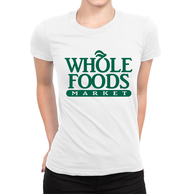 Whole Foods Market Ladies Fitted T-Shirt by Gendakanz | Artistshot