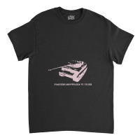 Panzer Vi Tiger I German Army Tank Silhouette Classic T-shirt | Artistshot