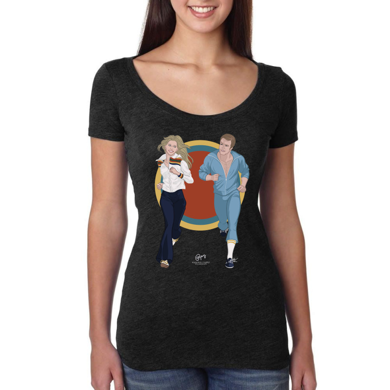 Playing  Bionic Men Women Women's Triblend Scoop T-shirt by ArtistLucian | Artistshot