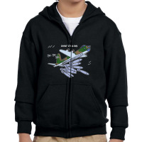 Short Stirling Ww2 Bomber Plane Youth Zipper Hoodie | Artistshot