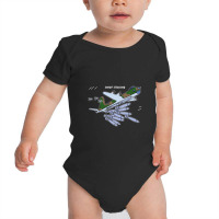 Short Stirling Ww2 Bomber Plane Baby Bodysuit | Artistshot