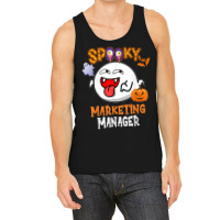 Boo Halloween Costume Spooky Marketing Manager T Shirt Tank Top | Artistshot