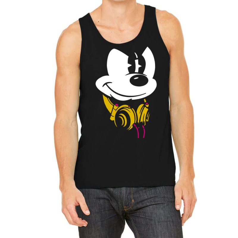 Mouse Headphones Tank Top by AllStar | Artistshot