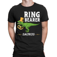 Trex Dinosaur Wedding Party - Ring Bearer Saurus Funny Men T-shirt | Artistshot