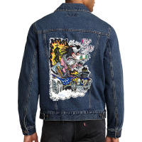 Lover Gift Rockabilly Mens My Favorite Men Denim Jacket | Artistshot