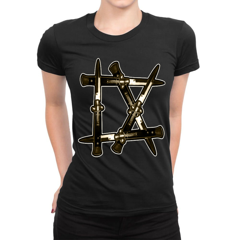 Vintage Retro Metalcore Gifts Men Ladies Fitted T-Shirt by Artist-Edmundo | Artistshot