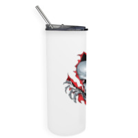 Skull Skinny Tumbler | Artistshot