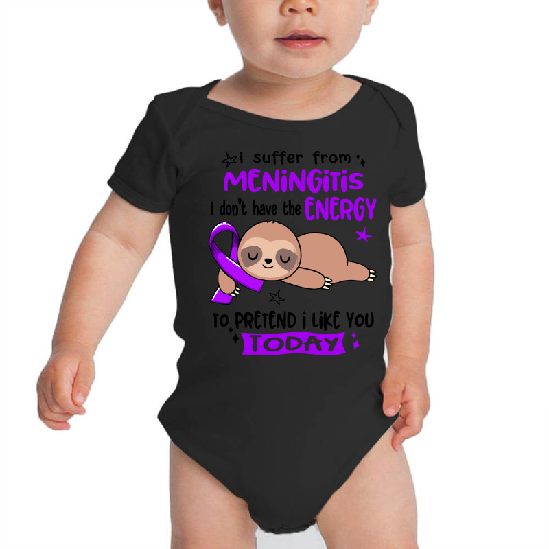 Meningitis Awareness T  Shirt3168 Baby Bodysuit by ubiquitousboozer | Artistshot