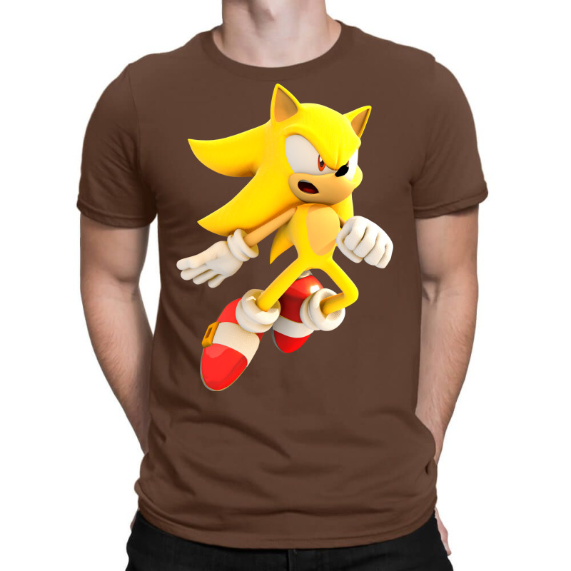 Yellow Hedgehog Jumps Aside T-shirt | Artistshot