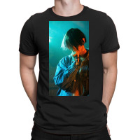 Lilpeep Covered Bangs T-shirt | Artistshot