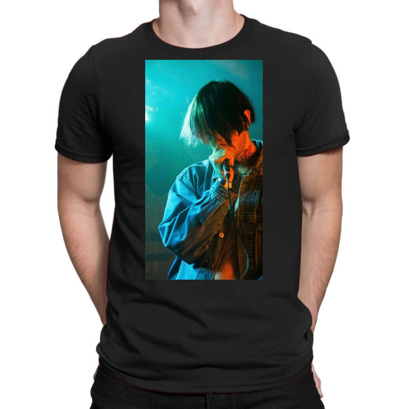 Lilpeep Covered Bangs T-shirt | Artistshot