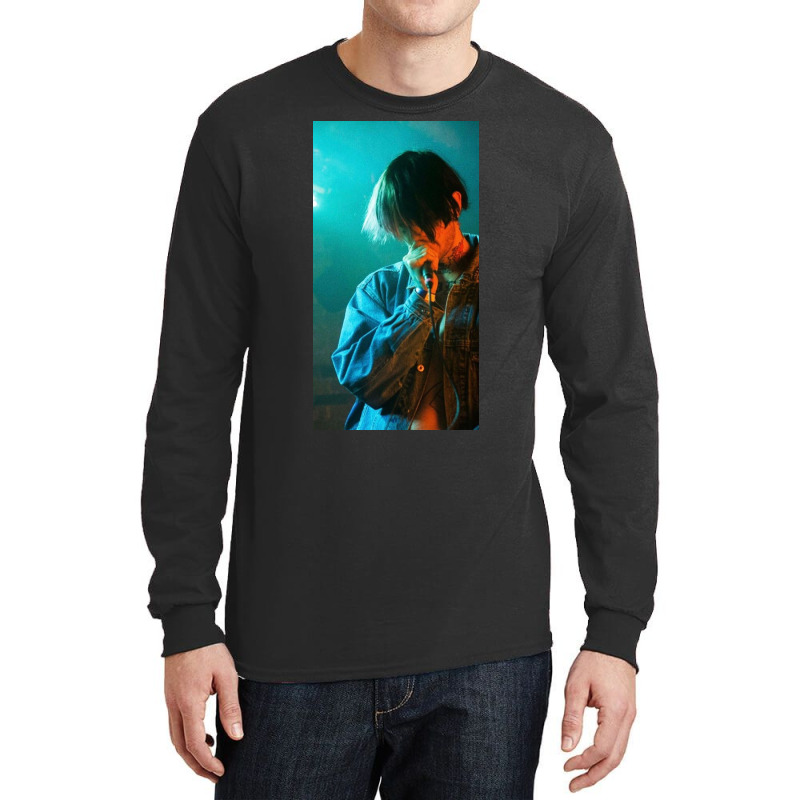 Lilpeep Covered Bangs Long Sleeve Shirts | Artistshot