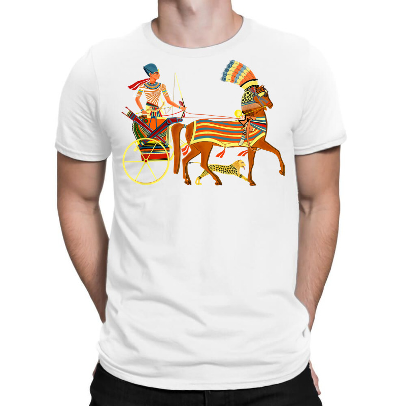 Ramesses Ii On An Egyptian Chariot T Shirt T-shirt | Artistshot