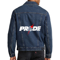 Pride Fighting Men Denim Jacket | Artistshot