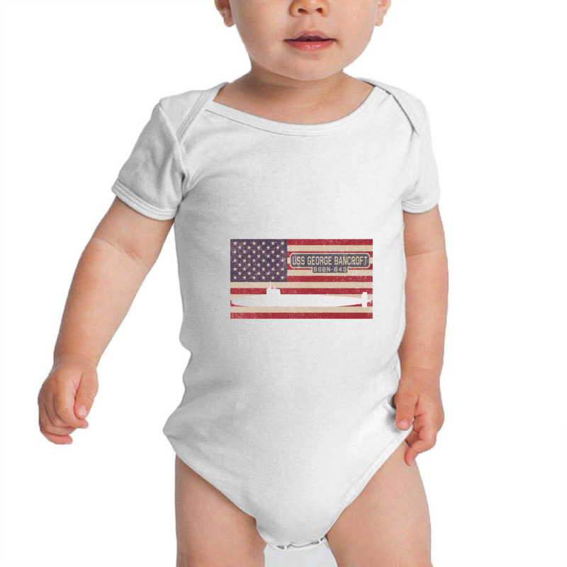 Uss George Bancroft Ssbn 643 Benjamin Franklin Class Ballistic Missile Baby Bodysuit by naeshastores | Artistshot