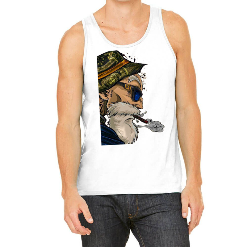 Master Roshi Drip Tank Top by Ha Thu | Artistshot