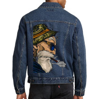 Master Roshi Drip Men Denim Jacket | Artistshot