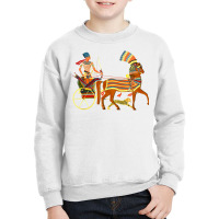 Ramesses Ii On An Egyptian Chariot T Shirt Youth Sweatshirt | Artistshot