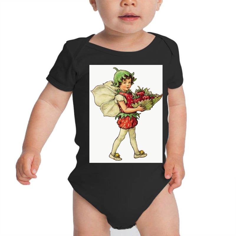 Strawberry Fairy Baby Bodysuit | Artistshot