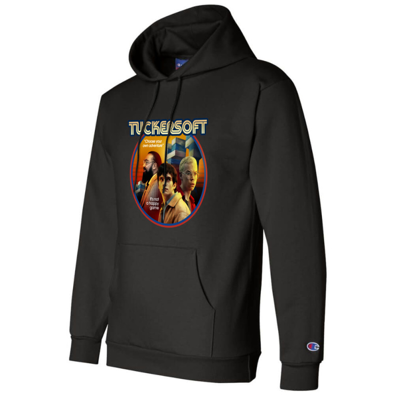 Tuckersoft V2, Bandersnatch Champion Hoodie by hydrant-podcast | Artistshot