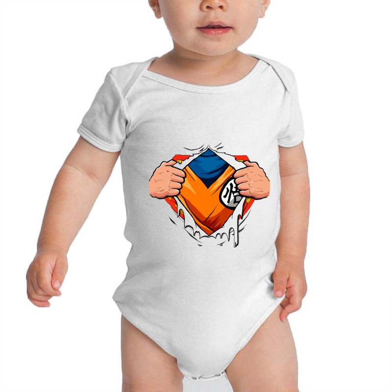 Real Hero Goku Baby Bodysuit by Ha Thu | Artistshot