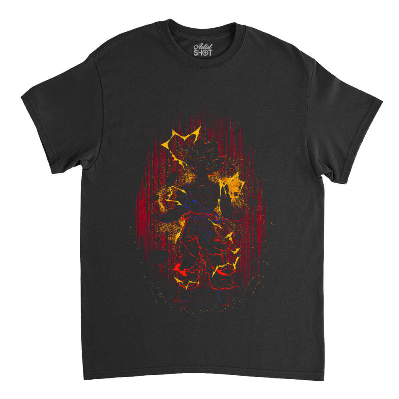 Shadow Of The Saiyan Classic T-shirt by Ha Thu | Artistshot