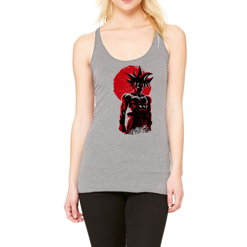 Son Goku Japanese Art Racerback Tank by Ha Thu | Artistshot