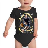 Son Goku Ultra Instinct Grey Eyes Baby Bodysuit | Artistshot