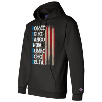 Phonetic Alphabet Retired Veteran Retirement Army Military T Shirt Champion Hoodie | Artistshot