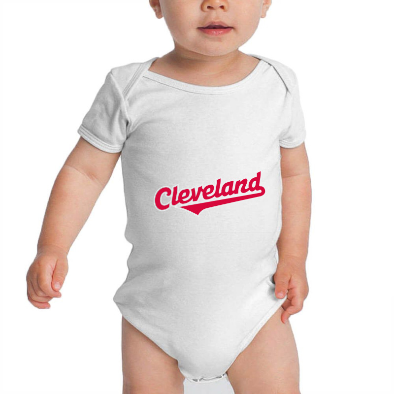 Text In | Cleveland.indiansw | Baseball Baby Bodysuit | Artistshot