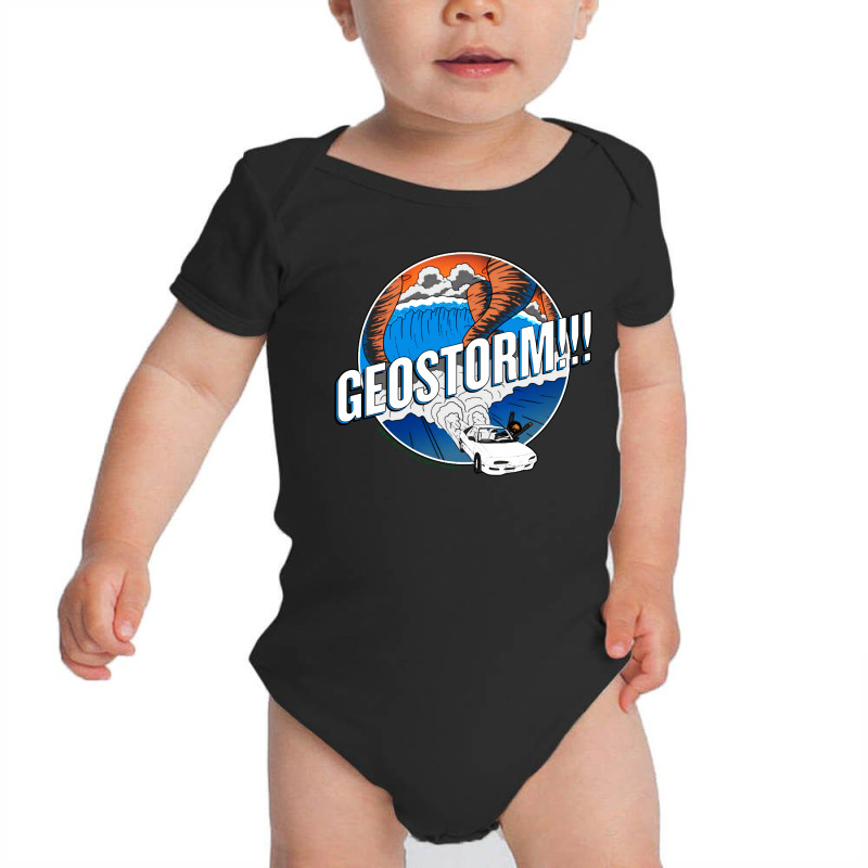 Geostorm Baby Bodysuit | Artistshot