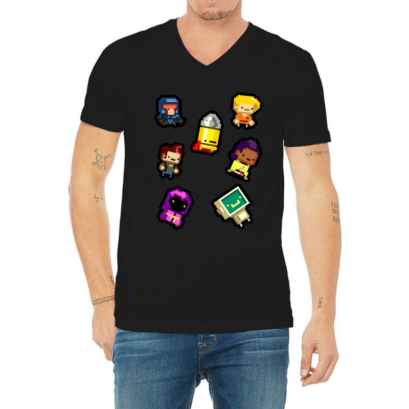 Art Character Ser Junkan Call Me V-Neck Tee by ArtistBarrett | Artistshot