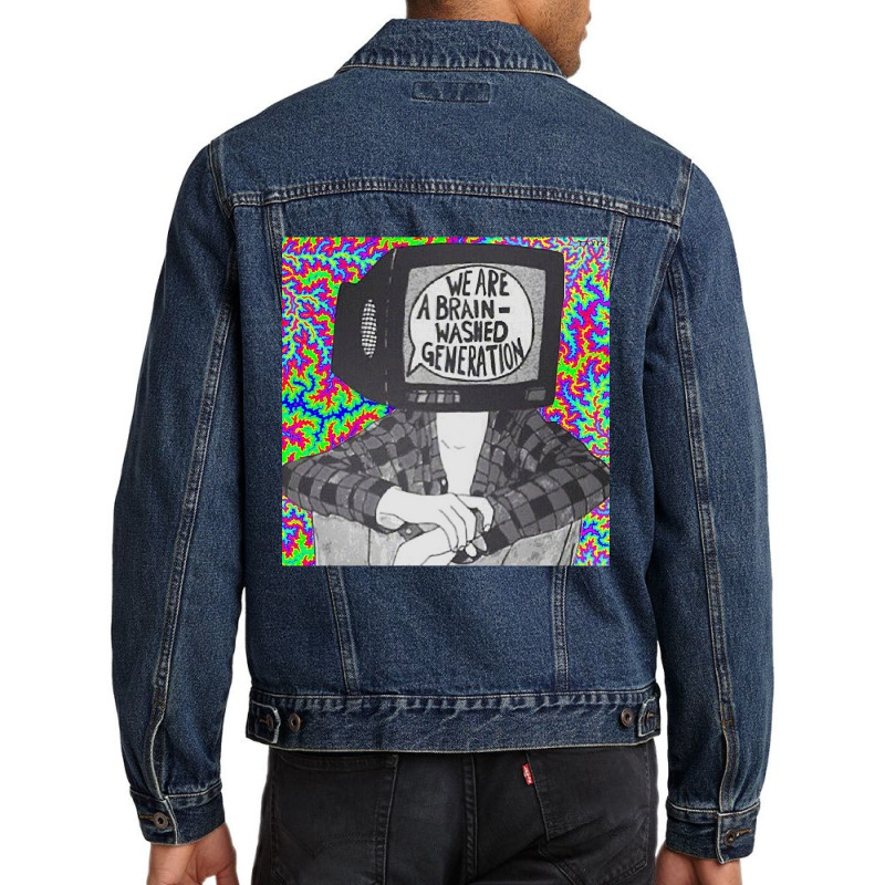 Day Gifts Kid Hypnotised Funny Gifts Men Men Denim Jacket by Artist-Finnegan | Artistshot