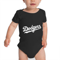 Lettering | Los.angeles.dodgers | Baseball Baby Bodysuit | Artistshot