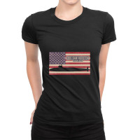 Uss Sam Houston Ssbn 609 Nuclear Ballistic Missile Submarine Vintage A Ladies Fitted T-shirt | Artistshot