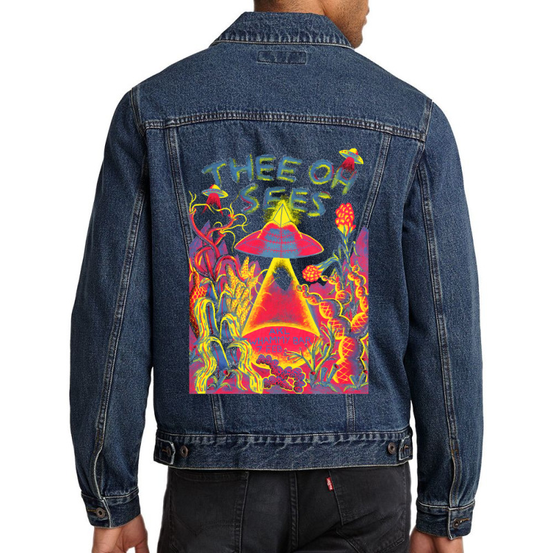 Graphic Picture Detroit Cobras Mens Funny Men Denim Jacket by Artist-Marin | Artistshot