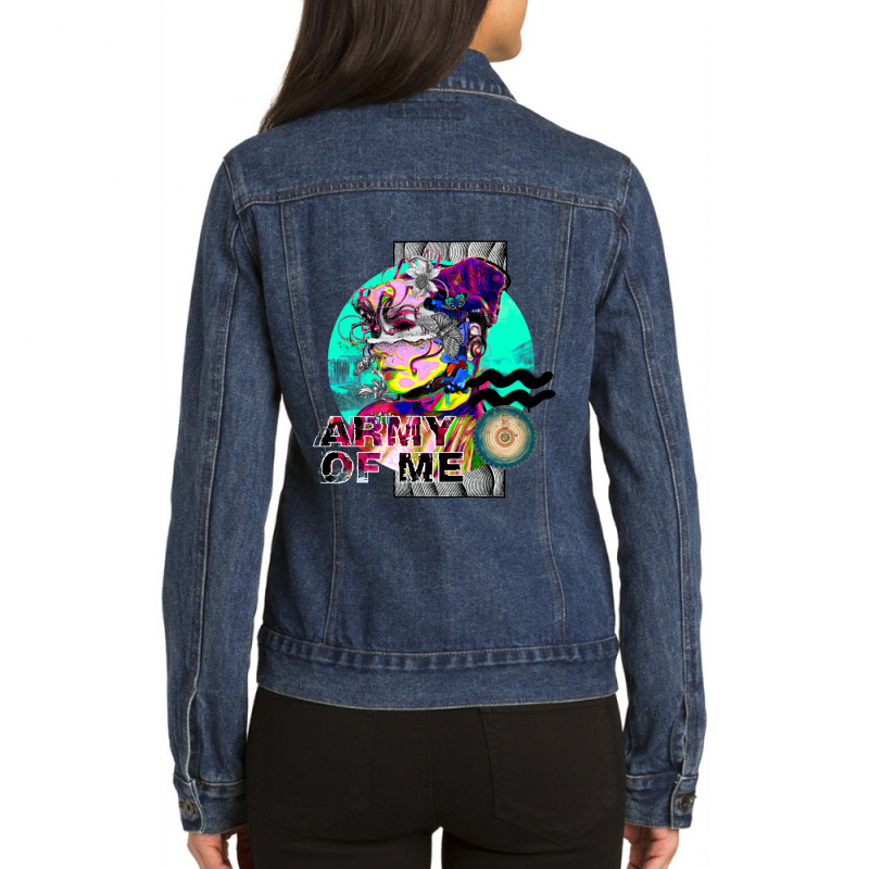 Graphic Picture  Songwriter Funny Gifts Boys Girls Ladies Denim Jacket by Artist-Mauricio | Artistshot