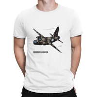 Wellington British Ww2 Bomber Plane Art T-shirt | Artistshot