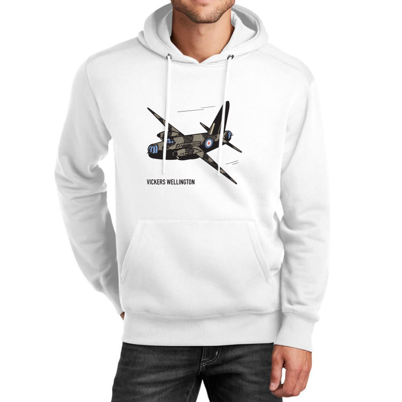 Wellington British Ww2 Bomber Plane Art Unisex Hoodie | Artistshot