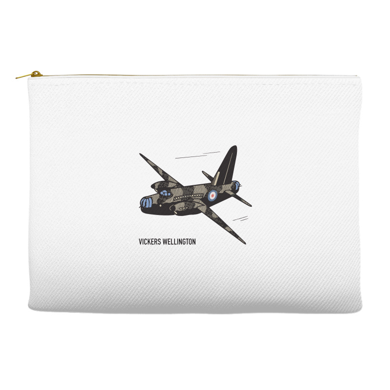 Wellington British Ww2 Bomber Plane Art Accessory Pouches | Artistshot