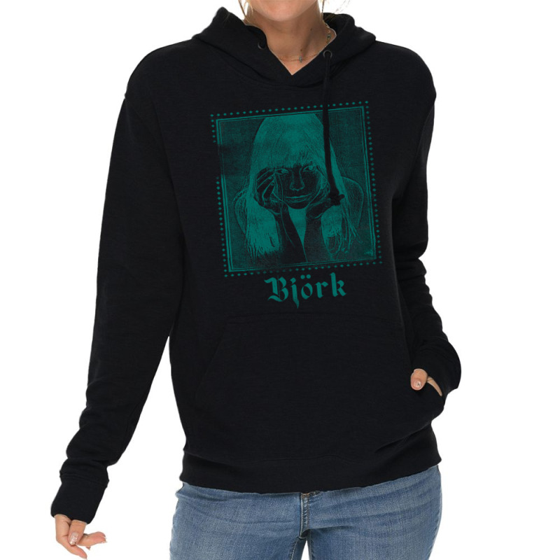 Vintage Animation  Icelandic Singer Vintage Lightweight Hoodie by Artist-Mauricio | Artistshot