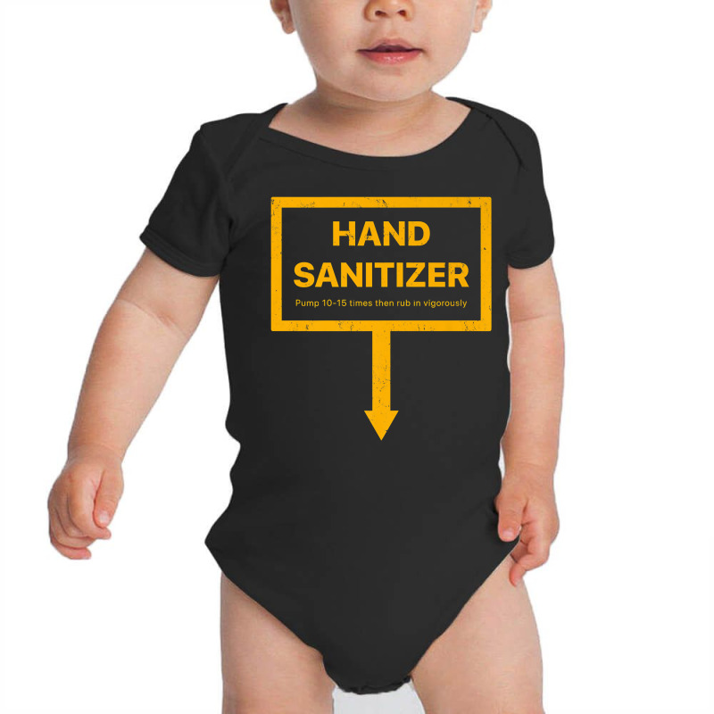 Hand Sanitizer Funny Adult Yellow Humor Mens Xmas Gag Premium T Shirt Baby Bodysuit by loreyviwootenm | Artistshot