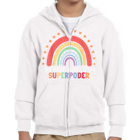 Ser Bilingue Es Un Superpoder Spanish Teacher Back To School T Shirt Youth Zipper Hoodie | Artistshot