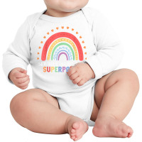 Ser Bilingue Es Un Superpoder Spanish Teacher Back To School T Shirt Long Sleeve Baby Bodysuit | Artistshot